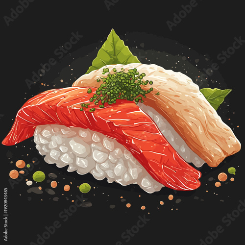 Delicious Japanese Sushi Very Cool
