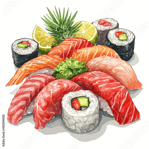 Delicious Japanese Sushi Very Cool