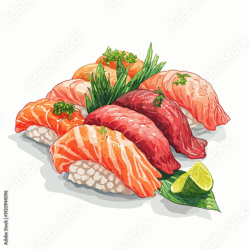 Delicious Japanese Sushi Very Cool