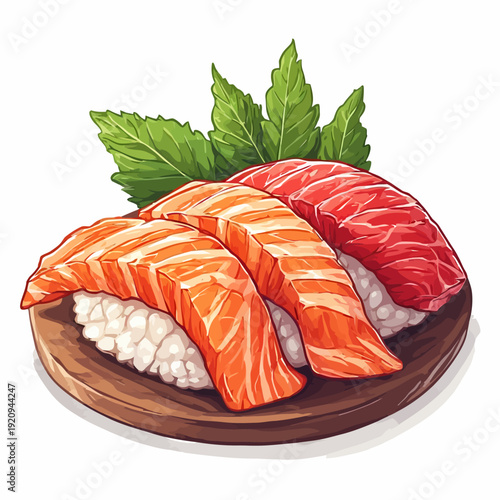 Delicious Japanese Sushi Very Cool