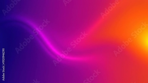A bright abstract purple and pink background with smooth flowing waves and colorful lines