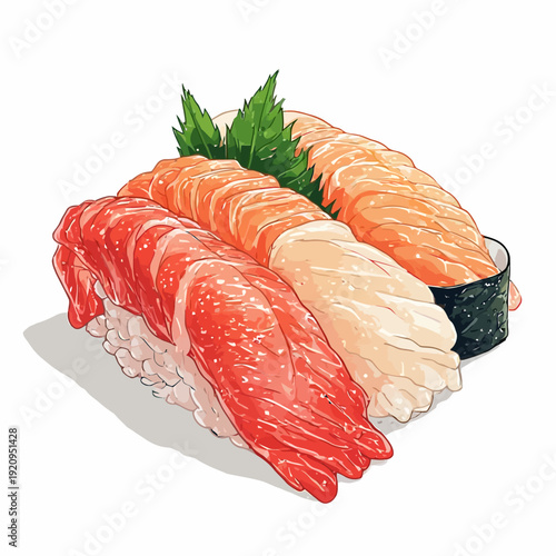 Japanese Sushi Design Very Cool