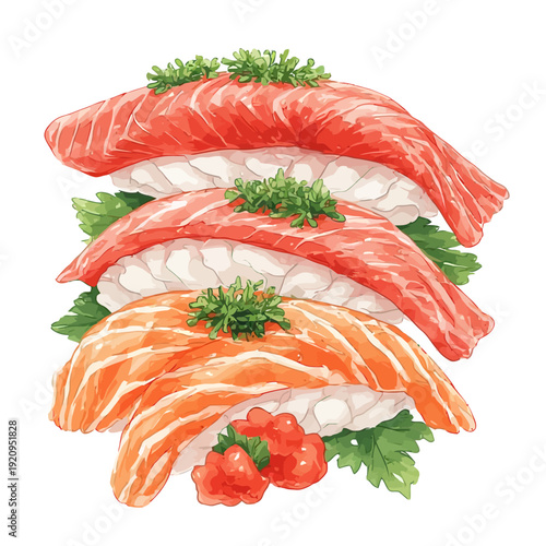 Japanese Sushi Design Very Cool