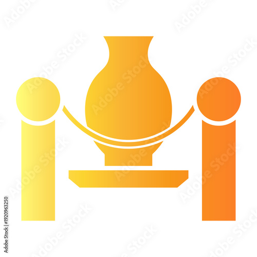 exhibition Gradient icon