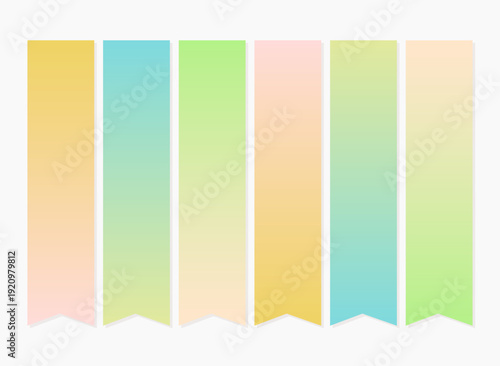 グラデーション帯