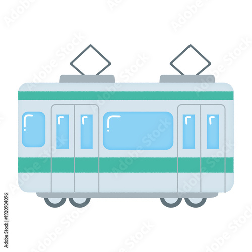 電車のイラスト/Train illustration