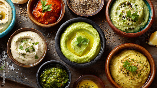 Creating a variety of dips for an accessible healthy snack