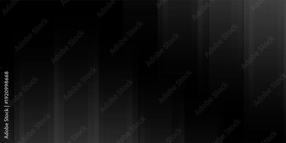 Obraz premium Abstract Dark Grey Vertical Stripes Background. Modern Elegant Minimalist Vector Backdrop with Gradient Light Effects for Premium Branding, Tech Presentation, and Luxury UI Design. Sleek Dark Style.