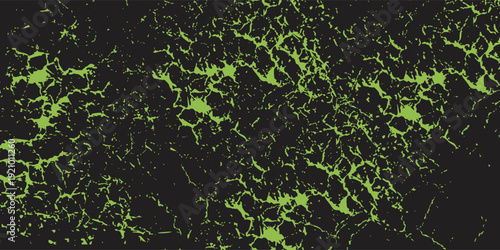 Minimalist Abstract Green Grunge Texture with ground cracks For Banner, Cover, and Flyer. vector illustration