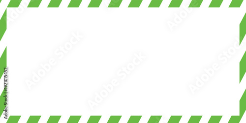 Candy cane frames on white background. Christmas and New Year candy frame. Holiday  border. flat style. Vector Illustration .EPS 10 .