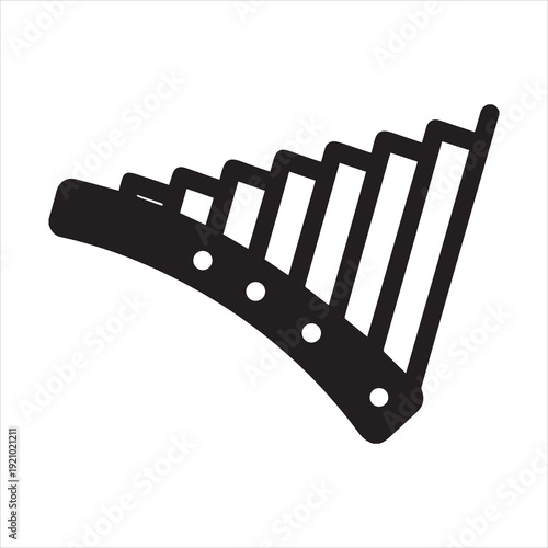 Andean Panpipe Musical Instrument