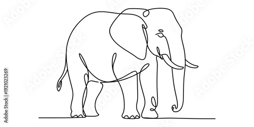 Continuous line drawing of round glasses with a simple and elegant minimalist design Vector, illustration