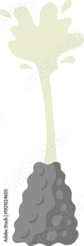 Hot Water Spring Geyser