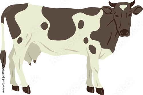 Dairy Cow Animal Graphic