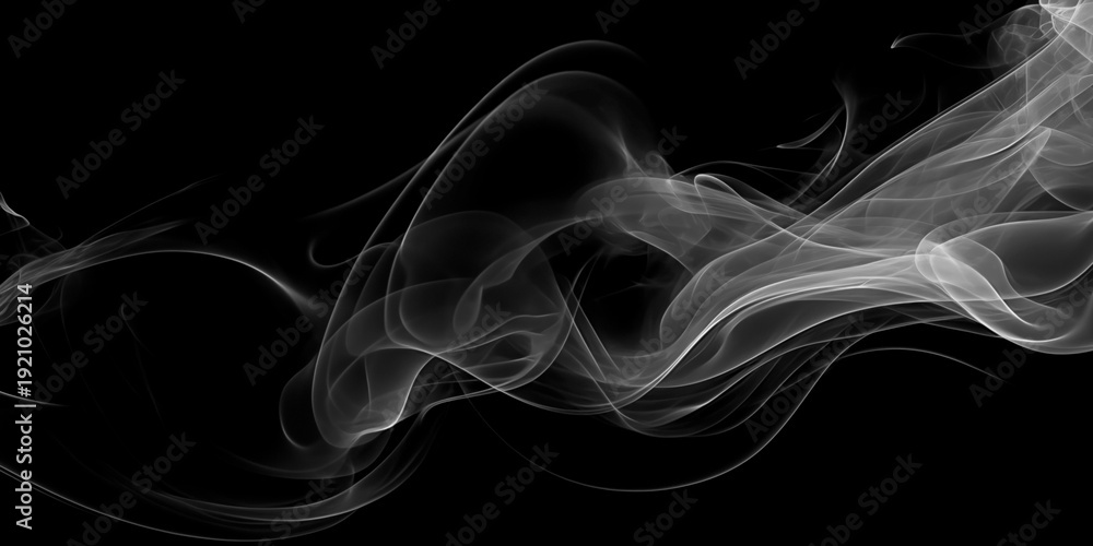 Fototapeta premium White smoke
