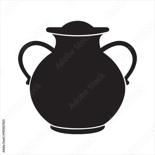 Earthenware Pot or Terracotta Jar Icon