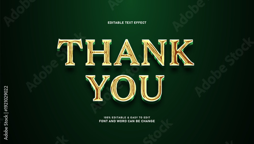 Luxury Gold and Green 3D 