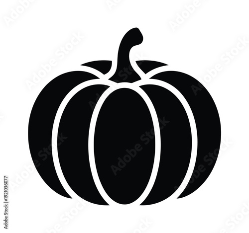 Pumpkin squash outline icon collection, monochrome fall harvest vegetables in engraving sketch style isolated background vector design concept.