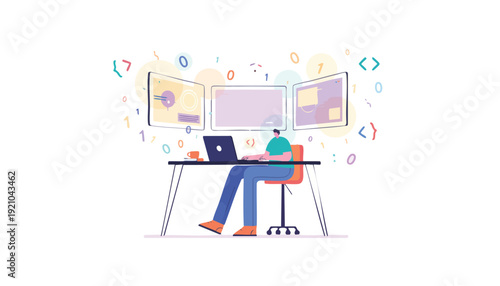 Professional Developer Innovating with Code and Data Analytics for Business Transformation