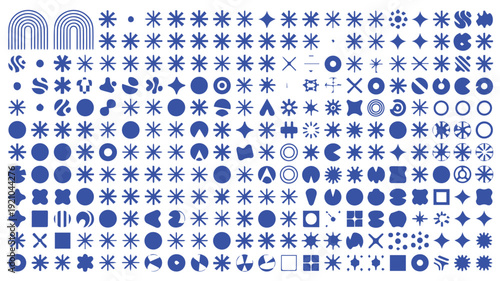 Abstract Geometric Shape Collection for Modern Design and Branding