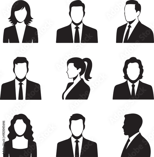 Business Avatars Set