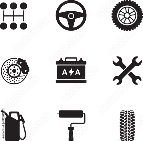 Car elements con set