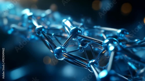 Molecular Structure of Graphene Material Science.