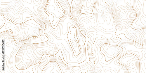 topographic line contour map background, Topographic map and landscape terrain texture grid.paper texture Imitation of a geographical map shades.