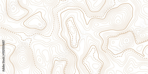 topographic line contour map background, Topographic map and landscape terrain texture grid.paper texture Imitation of a geographical map shades.