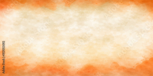 A vintage aged parchment texture with a grunge stained surface and antique brown paper background creates a blank retro design pattern