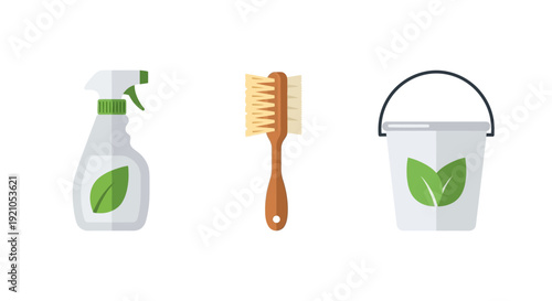 Eco Friendly Cleaning Products and Tools.