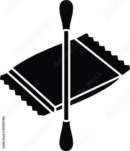 Hygiene cotton swab and wet wipe essential personal care item for cleanliness and refreshment vector