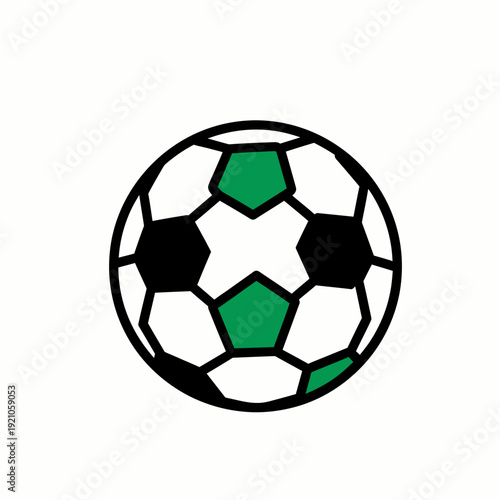 A football, the quintessential sports icon, ready for action