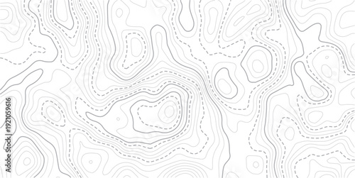 Topographic map patterns, topography line map. Vintage outdoors style. Geographic mountain relief diagram line wave carve pattern.Vintage outdoors style wallpaper.
