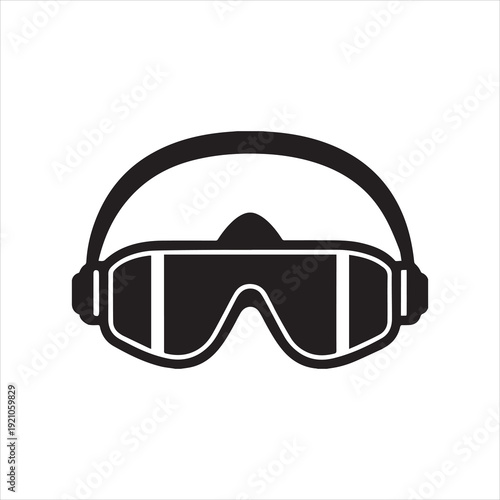 Protective Eyewear for Work Safety Icon