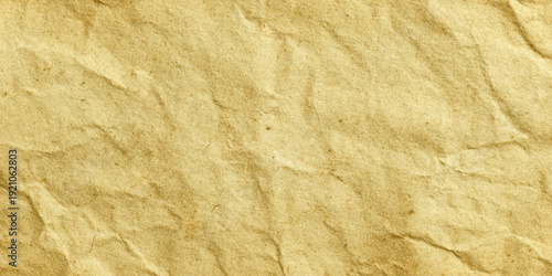 vintage beige crumpled paper texture with natural wrinkles and distressed details. ideal for classic design, retro branding.