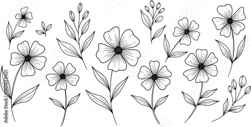 Family Tree Vector Illustration, Genealogical Life Concept with Silhouette People, Roots and Leaves, Community Heritage Symbol for Ancestry and Parenting Design