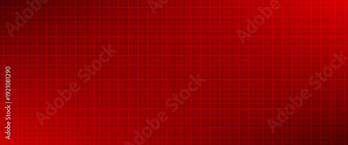 Seamless geometric modern pattern. Simple square graph pattern. School math sheet wallpaper. red grid.