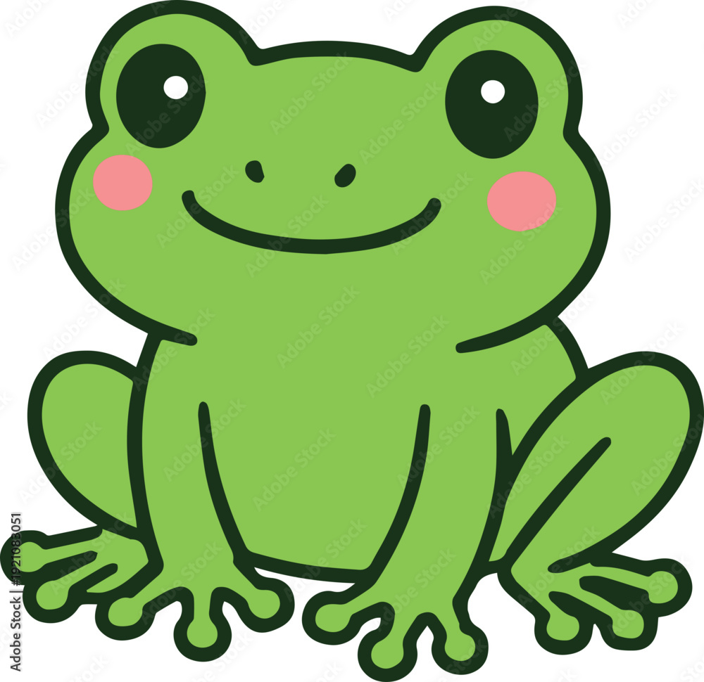 Obraz premium Green Tree Frog