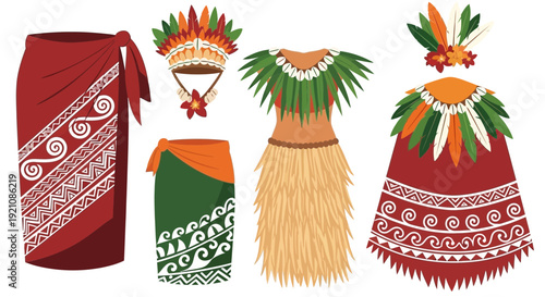 Tribal Clothing and Headdresses, Indigenous Cultural Outfits