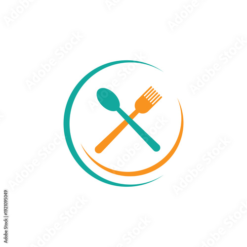 fork and spoon vector