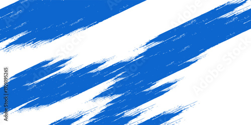 Dots halftone blue and dark blue color on white colour background. Modern wallpaper