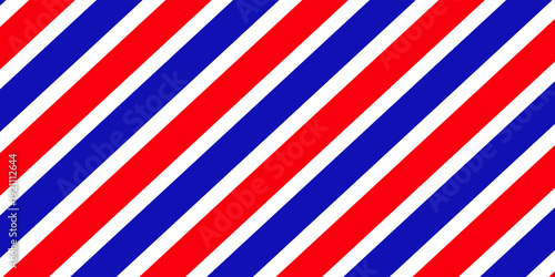 Airmail Envelope frame images with strips. International vintage letter border. Retro air mail postcard with blue and red stripes. Empty classic postal frame. Vector illustration