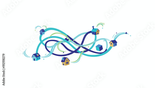 Streamlined Connectivity: Navigating Distributed Networks for Modern Business and Smart Living