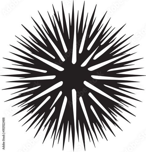 Sea Urchin Icon Vector