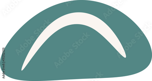 Hand drawn ornament arrow shape element