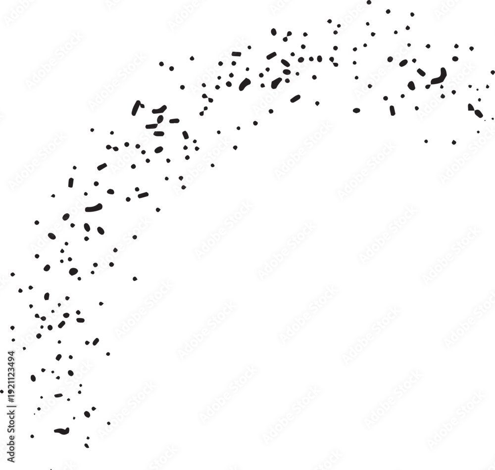 Obraz premium Hand drawn ornament arrow shape element