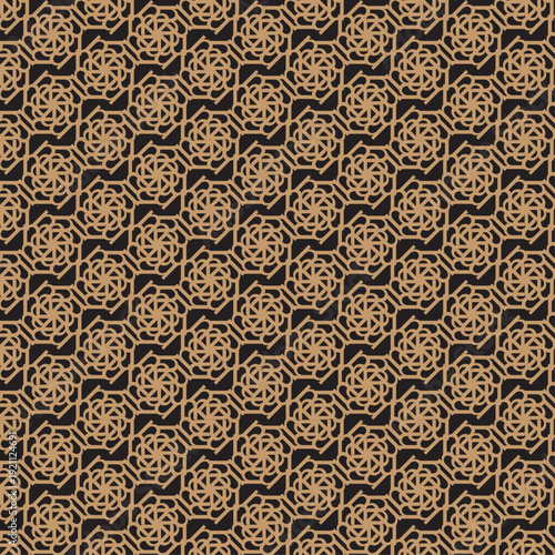 Pattern Design Interlock Nexus Obsidian Knot The Golden Cipher Axis Monogram Bronze Lattice Mark Urban Sigil Infinity Framework The Symmetry Seal
