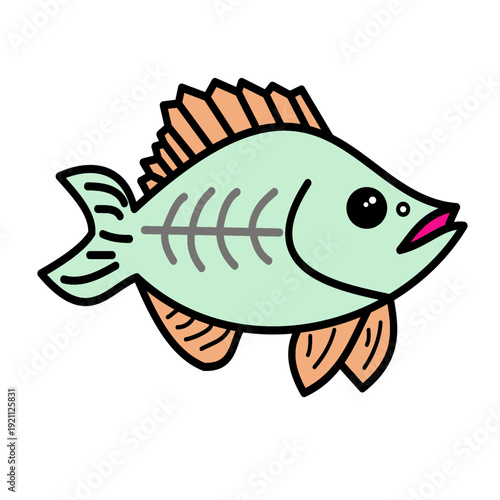 xray fish clipart element aquatic life.eps