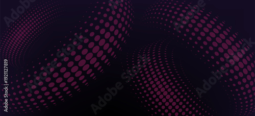 blue and fucshia sport background with lettering white in